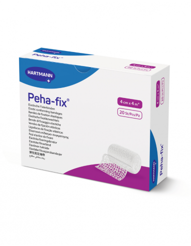 Peha-Fix hydrofil elastisk fikseringsbandage 4 mx 4 cm 20 stk