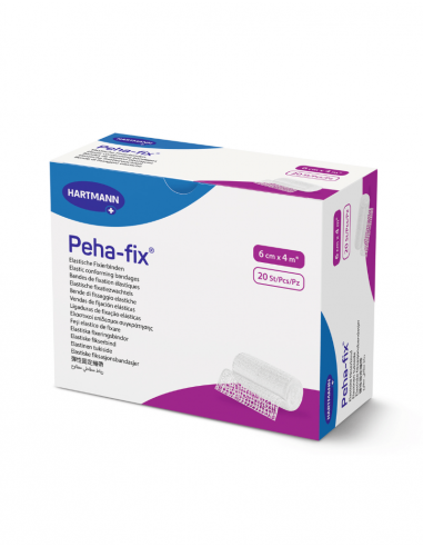 Peha-Fix hydrophilic elastic fixation bandage 4 mx 6 cm 20 pieces