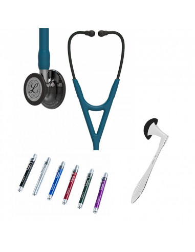 Littmann Cardiology IV Studentbox 6234 Högglans Smoke Caribbean Blue