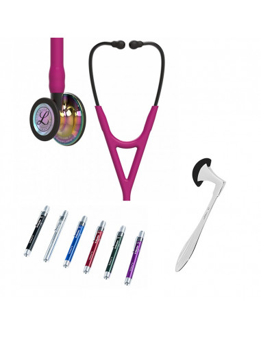 Littmann Cardiology IV Studentbox 6241 Rainbow Raspberry Smoke