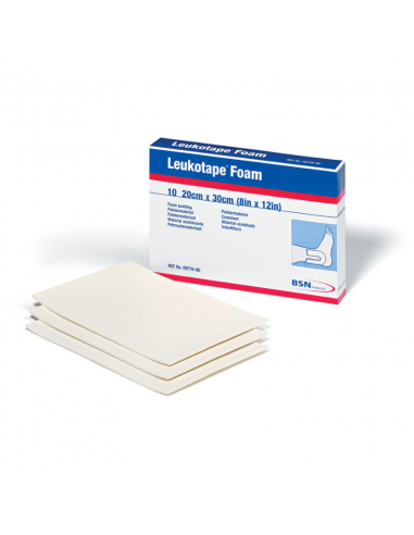 Leukotape FOAM material de relleno 30 x 20 cm 10 piezas