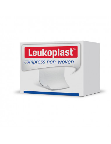 Leukoplast Compress NW compresa de gasa 4 capas 5x5 cm 100 piezas