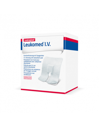 Leukomed IV infusionsplaster 6 x 8 cm 50 stk