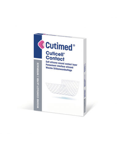 Cuticell Contact silicone wound layer 10 x 18 cm 5 pieces