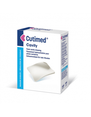 Cutimed Cavity foam bandage 5 x 6 cm 10 pieces