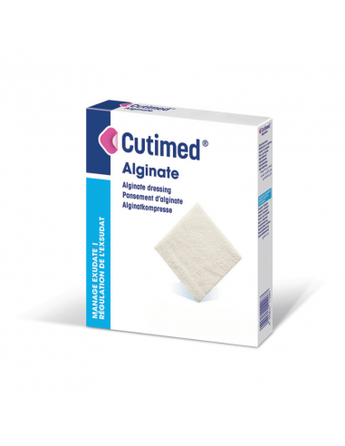 Cutimed Alginate wondverband 5 x 5 cm 10 stuks