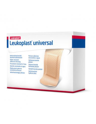 Leukoplast Emplastro universal para feridas 28 x 72 mm 100 peças