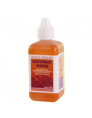 Óleo de Massagem Toco Tholin Natumas Massagem Quente 250ml