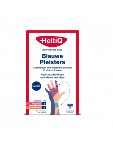 HeltiQ detectable PE plasters assortment 25 pieces