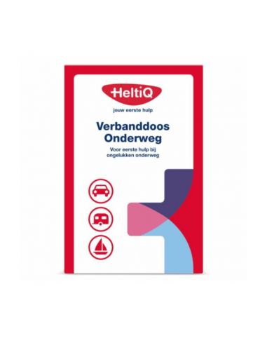 HeltiQ verbanddoos onderweg