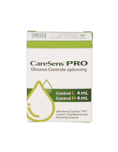 CareSens Pro controlevloeistof 2 x 4,0ml