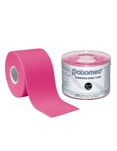 Fita Kinesio Ratiomed Rosa 5 mx 5 cm