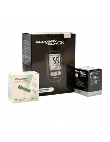 Glucofix Tech 2K Blood sugar monitor Starter Pack PLUS