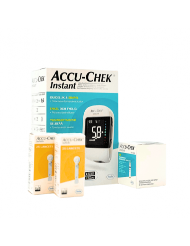 Pack de démarrage instantané Accu-Chek PLUS