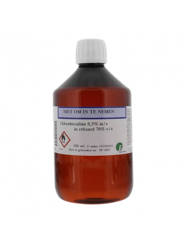 Chloorhexidine 0,5% in alcohol 70% 500ml