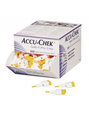 Accu-Chek Safe T-Pro UNO lancets 200 pieces