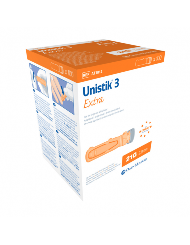 Ланцеты Unistik 3 Extra Safety 100 шт.