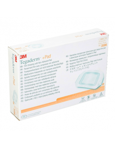 Tegaderm +Pad Transparant verband 9 x 10 cm 25 stuks