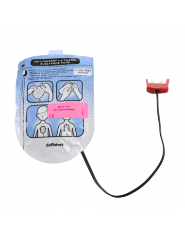 Defibtech Lifeline training electrodes children