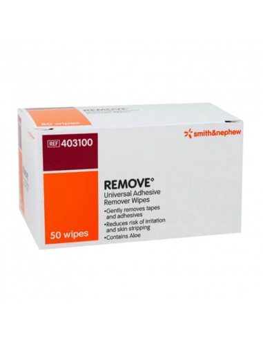 S&N Remover lenços de camada adesiva 50 peças