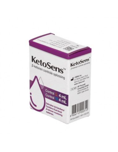 Solução de controle KetoSens B-Ketone 2 x 4,0ml