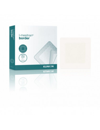 Mesitran Border honey bandage incl. fixation edge 10 x 10 cm 5 pieces