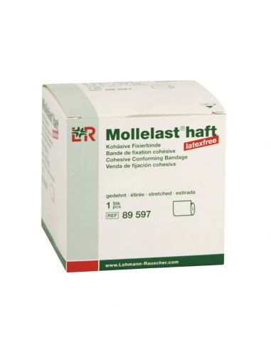 Mollelast Haft zelfklevend verband 4m x 10cm