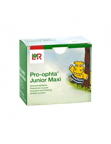 Tapa-olhos Pro-Ophta Junior Maxi 6,5 x 5,4 cm 50 peças