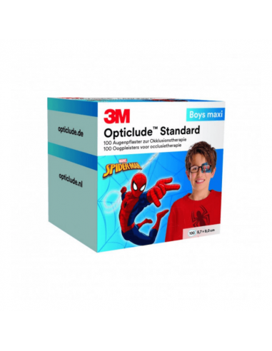 Bende per occhi 3M Opticlude Disney Marvel Maxi Boys 100 pezzi