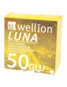 Bandelettes de test de glucose Wellion Luna 50 pièces