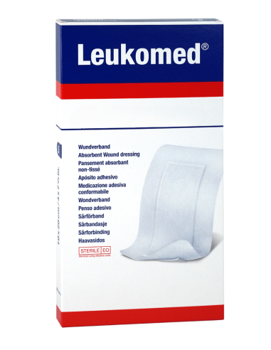 Leukomed eilandpleister 10 x 20 cm 5 stuks