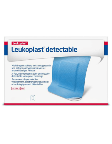 Leukoplast detecteerbare pleisters 7,2 x 22 cm 100 stuks