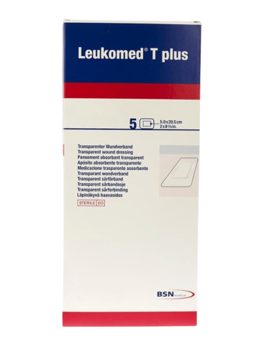 Leukomed T PLUS eilandpleister 10 x 30 cm 50 stuks