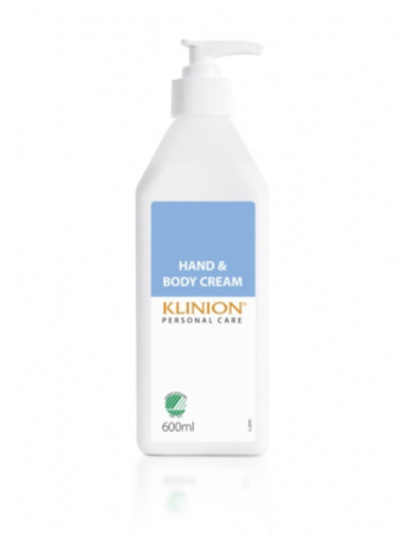 Klinion Personal Care Hand- und Körpercreme 600ml
