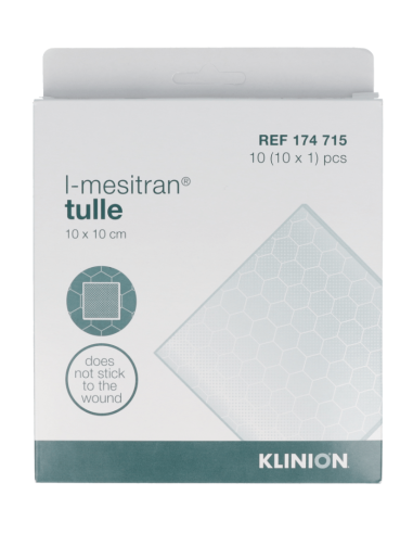 Mesitran Tulle Salbenkompresse 10 x 10 cm 10 Stück