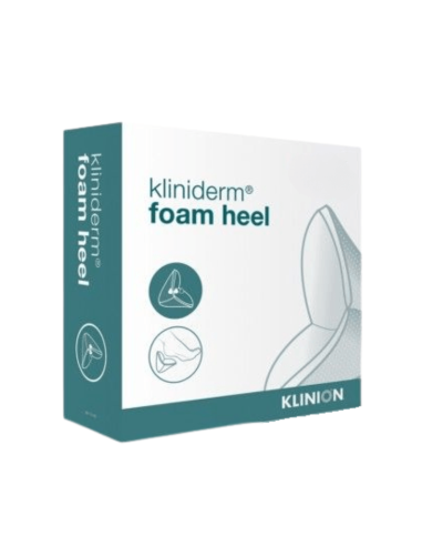 Kliniderm Foam Border Silikonschaum-Verband Ferse 5 Stück