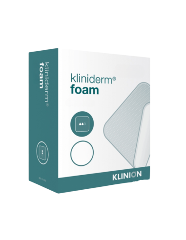 Klinion Kliniderm Foam Border Schuimverband 7,5 x 7,5 cm 10 stuks