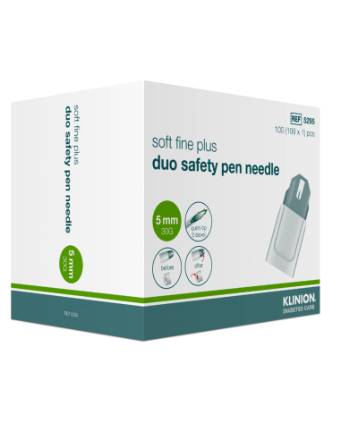 Ihla na bezpečnostné pero Klinion KDC Soft Fine PLUS 30G 5mm 100 kusov