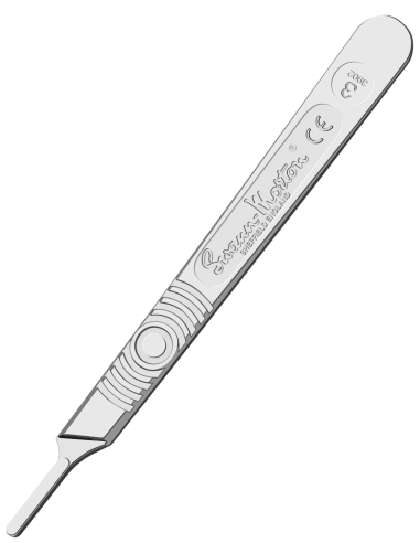 Porte-scalpel non stérile Swann Morton n° 3, 10 pièces