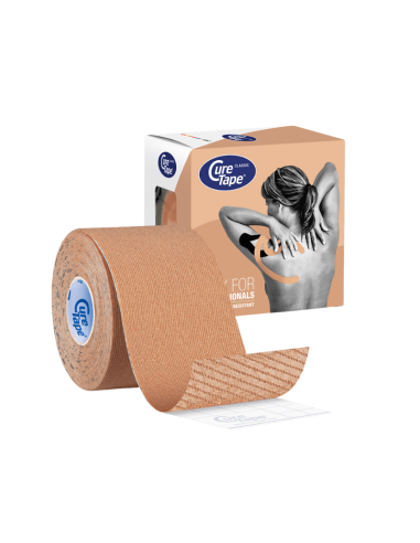 Nastro kinesiologico CureTape Classic Beige 5 cm x 5 m