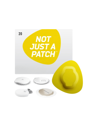 Cerotto sensore per diabete Not Just A Patch giallo 20 pezzi