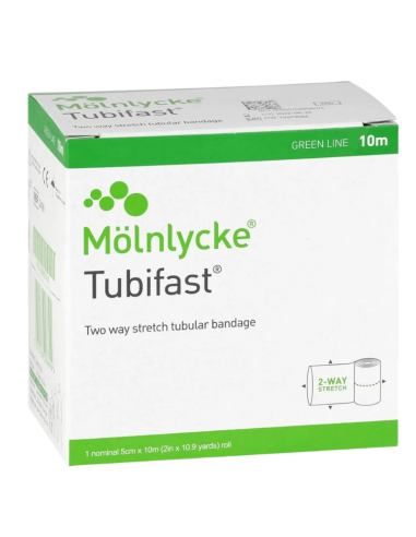 Tubifast buisverband 10 meter x 5cm Groen