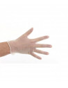 Vinilne rokavice brez pudra, bele 100 kosov