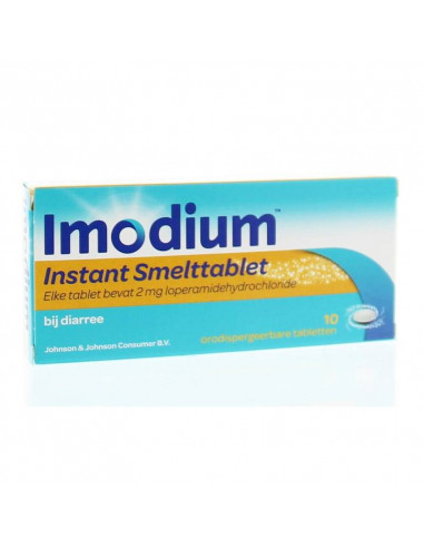Imodium instant smelttabletten 10tab