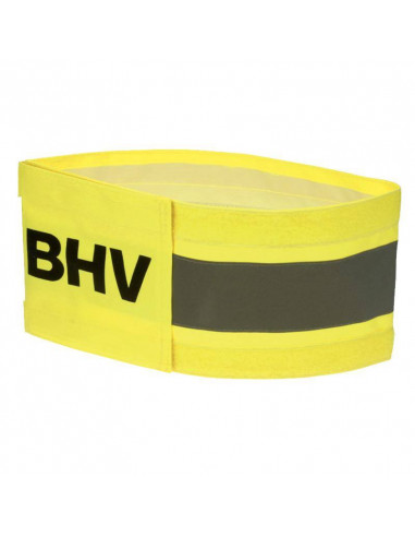 Bransoletka/opaska na rękaw BHV żółta