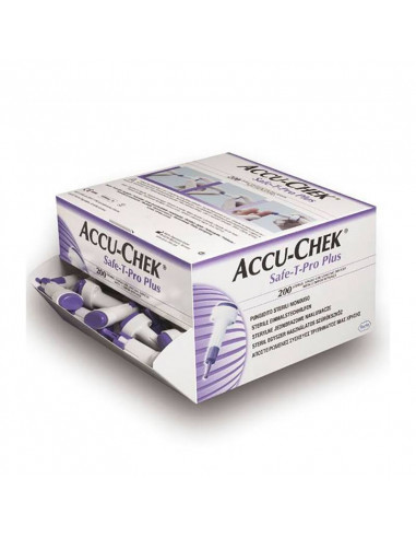 Accu-Chek Safe T Pro Plus lansetit 200kpl