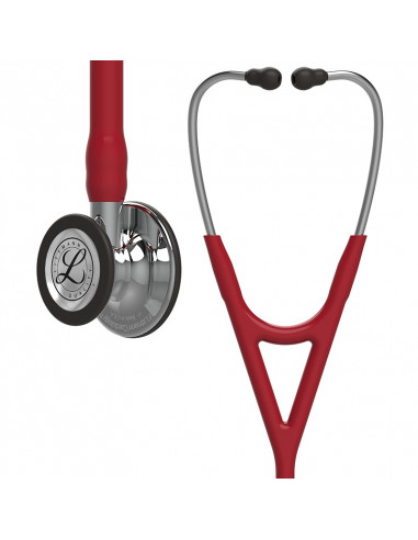 Стетоскоп Littmann Cardiology IV 6170 Зеркальная отделка бордового цвета