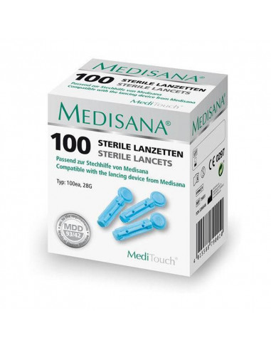 MediTouch (Medisana) lancetter 100 stk