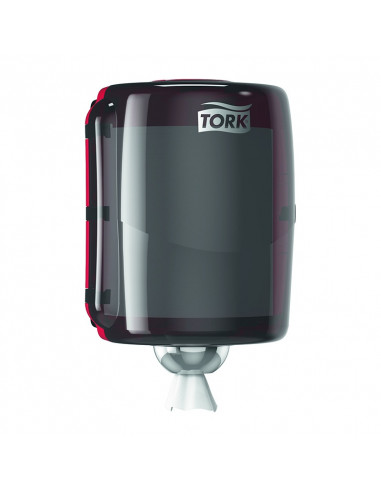 Tork Performance Dispenser Combi Rol Zwart/Rood W2