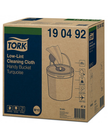 Tork Low-Lint Bucket reinigingsdoek doos à 4 rol -